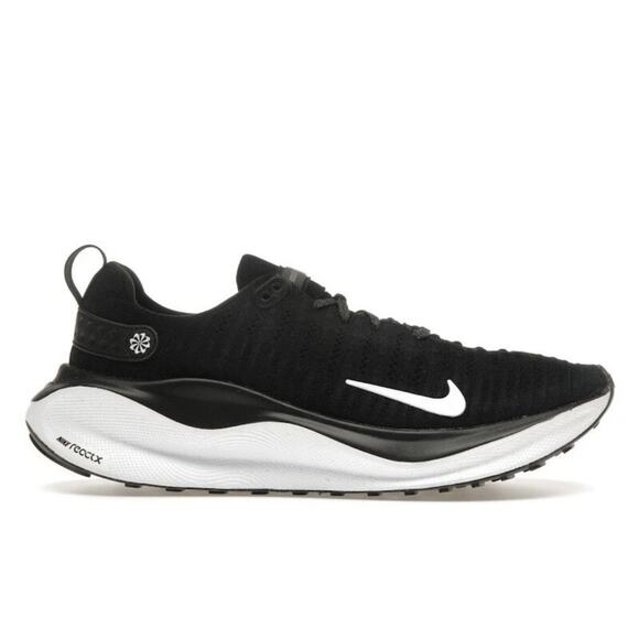 Nike ReactX Infinity Run 4 Black White Sneakers DR2665-001 NBY Men’s Size 10 - Picture 1 of 5